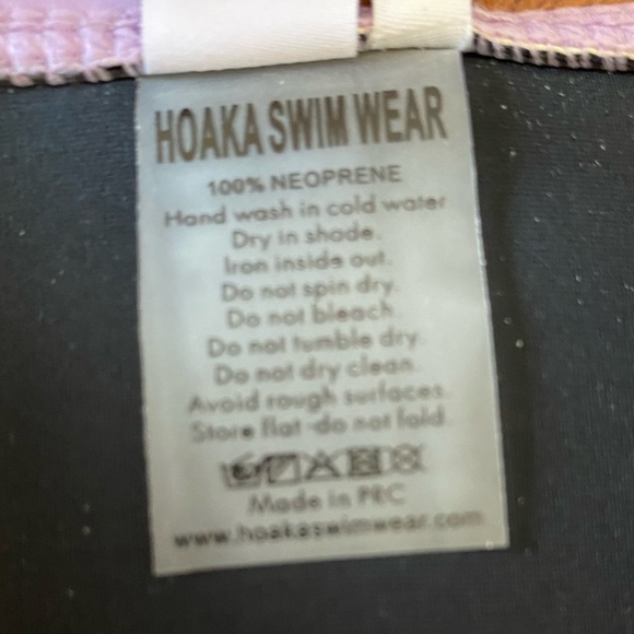 Hoaka Swimwear High-Rise lavender bikini bottom - Picture 4 of 6